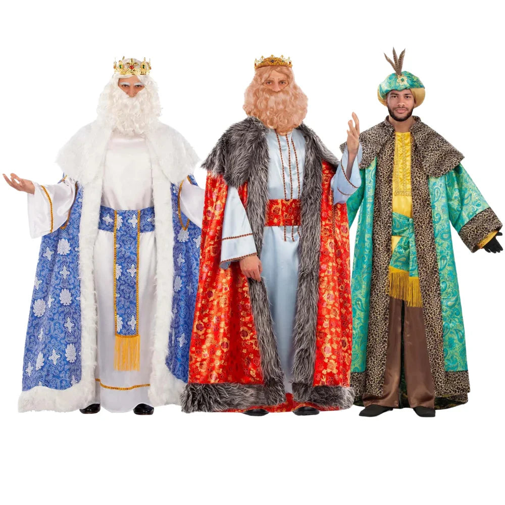 Disfraces para Grupo de Reyes Magos con Capa Reyes Magos Disfraces Simon