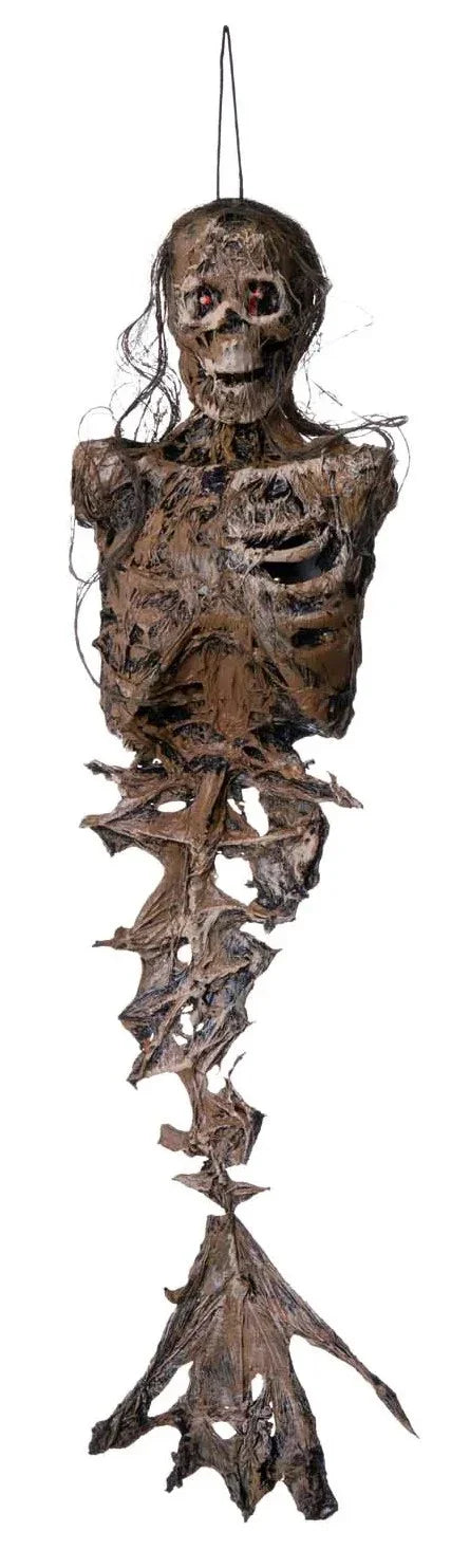 Esqueleto de Sirena con Luz para Colgar Decoración Halloween Viving