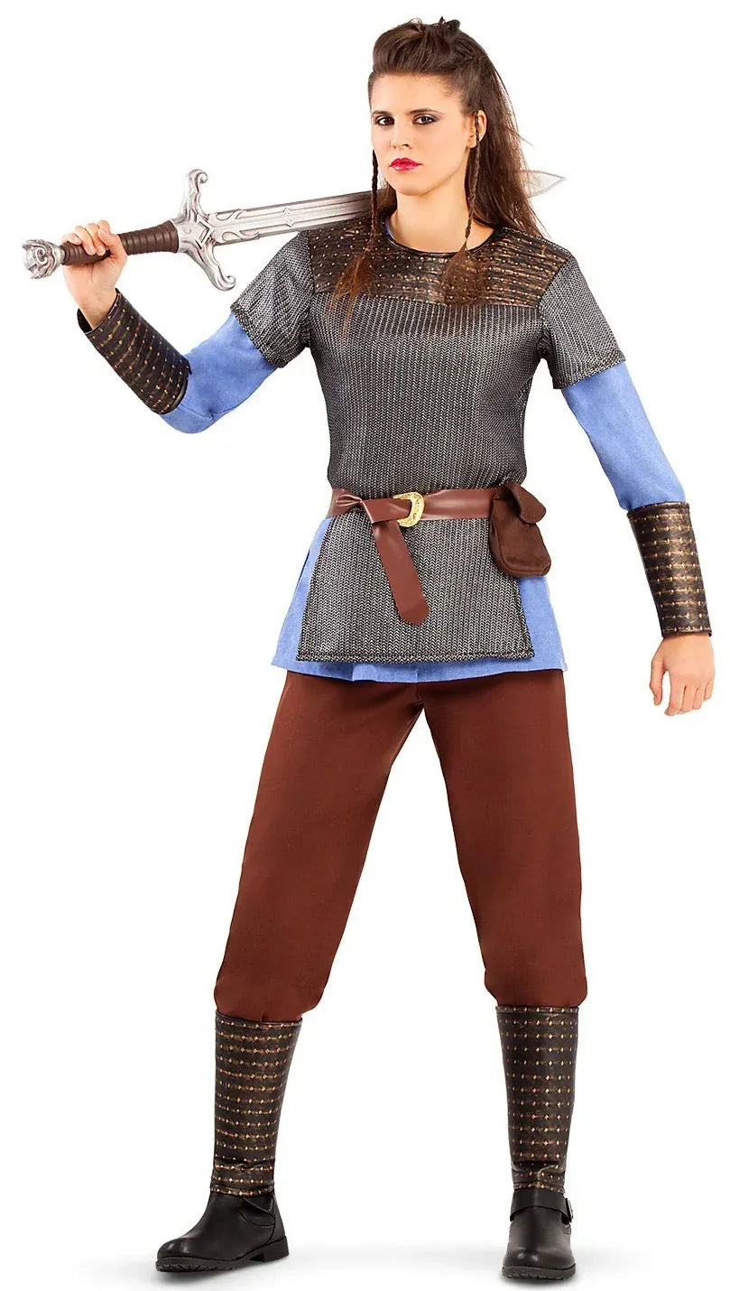 Disfraces en Pareja de Vikingos Ragnar y Lagertha Vikingos Disfraces Simon