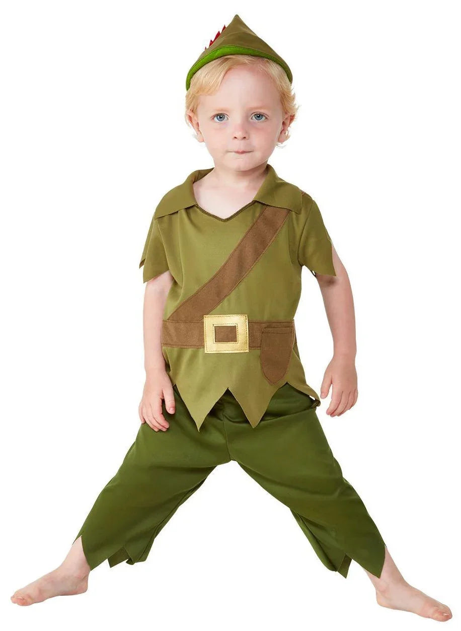 Disfraz de Robin Hood para Bebé Robin Hood y Arqueros Smiffys