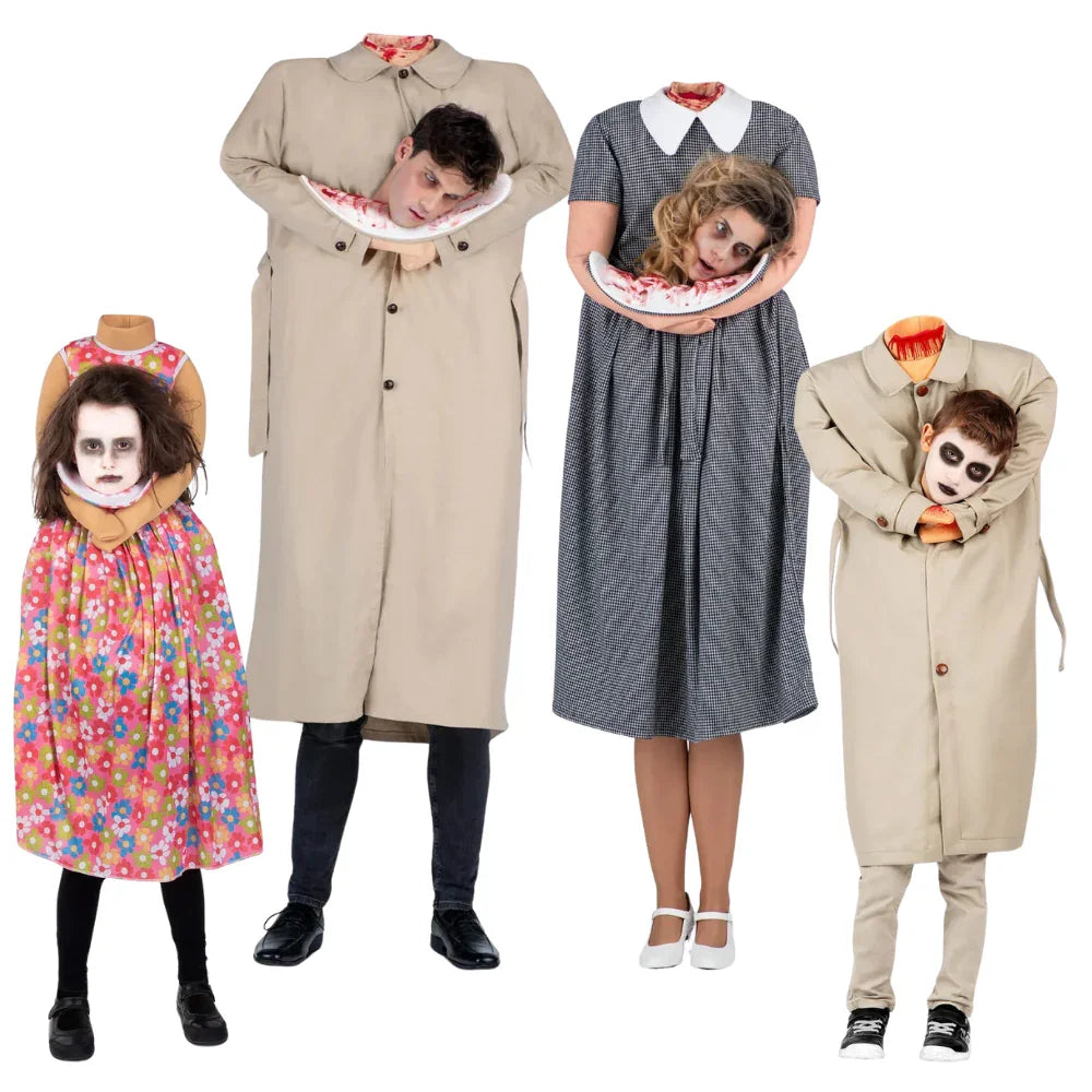 Disfraces para Grupo de Zombies sin Cabeza Zombies Disfraces Simon