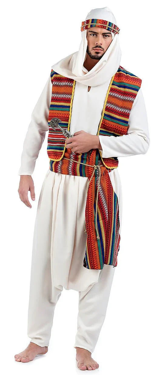 Disfraz de Árabe del Desierto Premium para Hombre Árabes Limit Sport