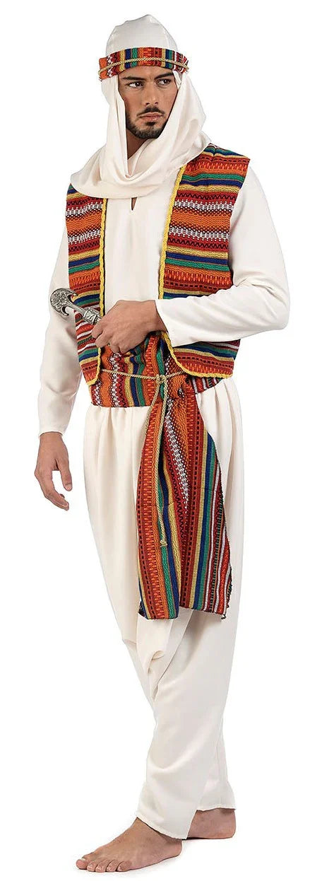 Disfraz de Árabe del Desierto Premium para Hombre Árabes Limit Sport