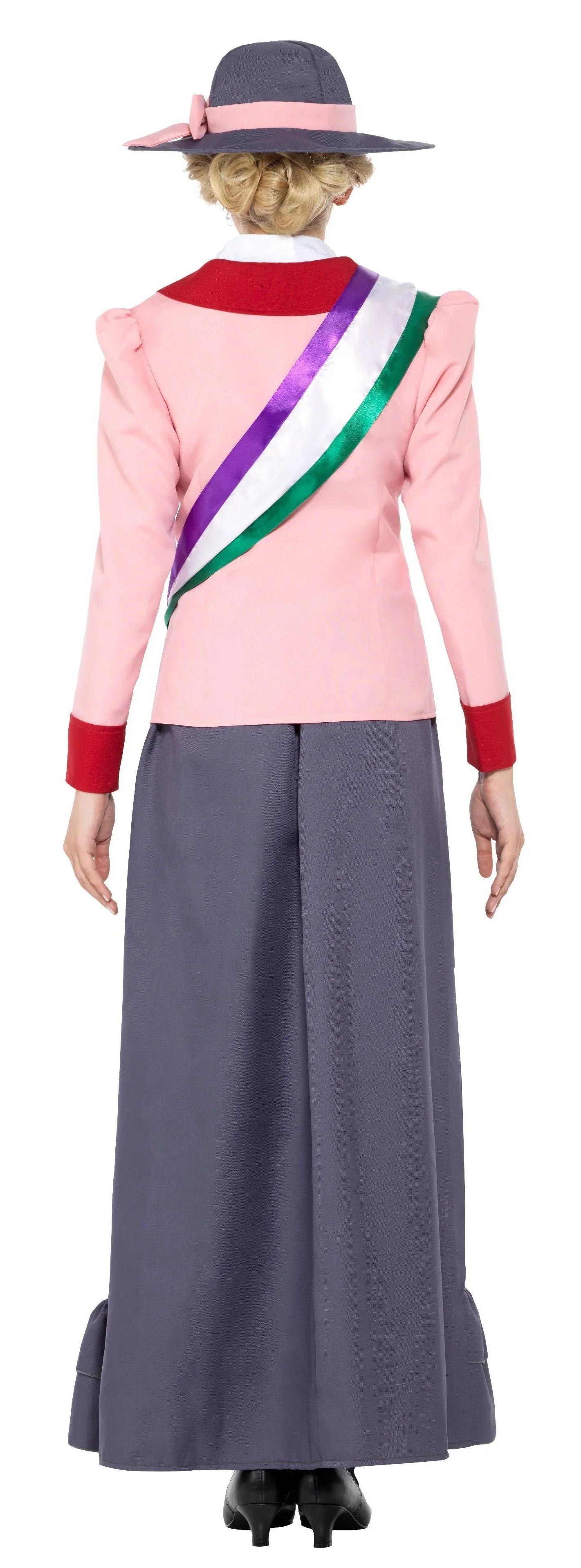 Disfraz de Sufragista Victoriana para Mujer Venecianos y de Época Smiffys