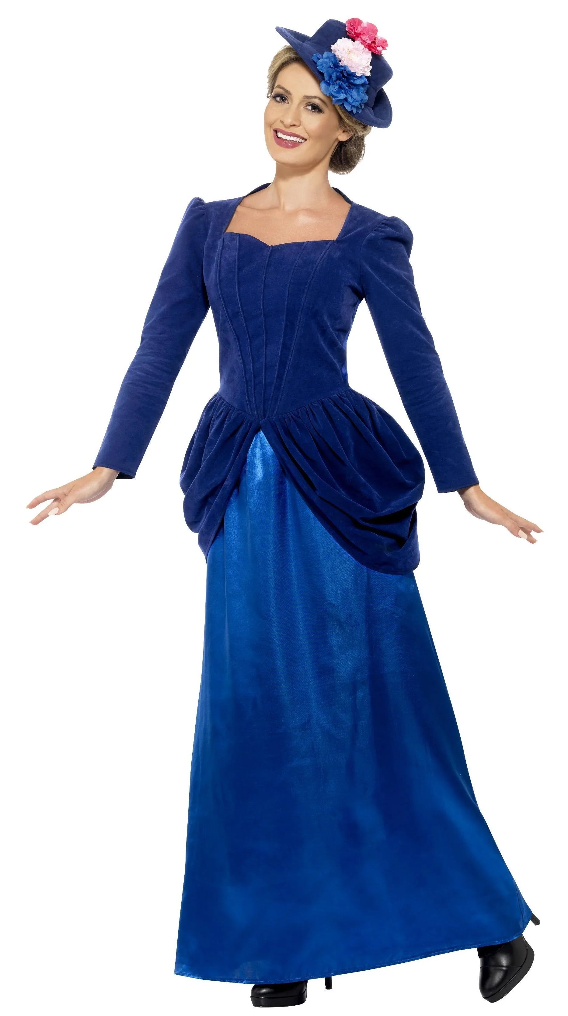 Disfraz de Dama Victoriana Elegante para Mujer Venecianos y de Época Smiffys