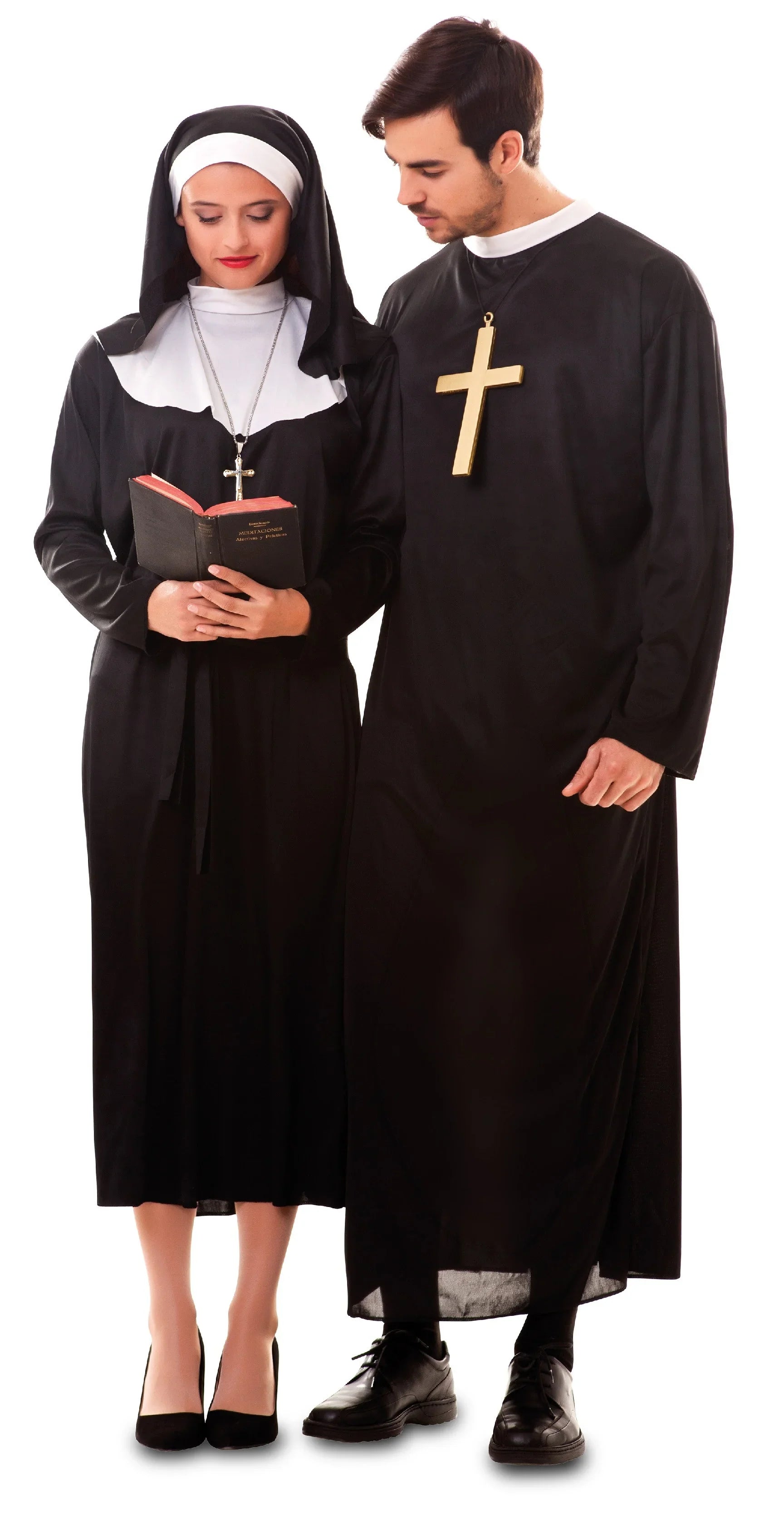 Disfraz de Monja Católica para Mujer Monjas EuroCarnavales