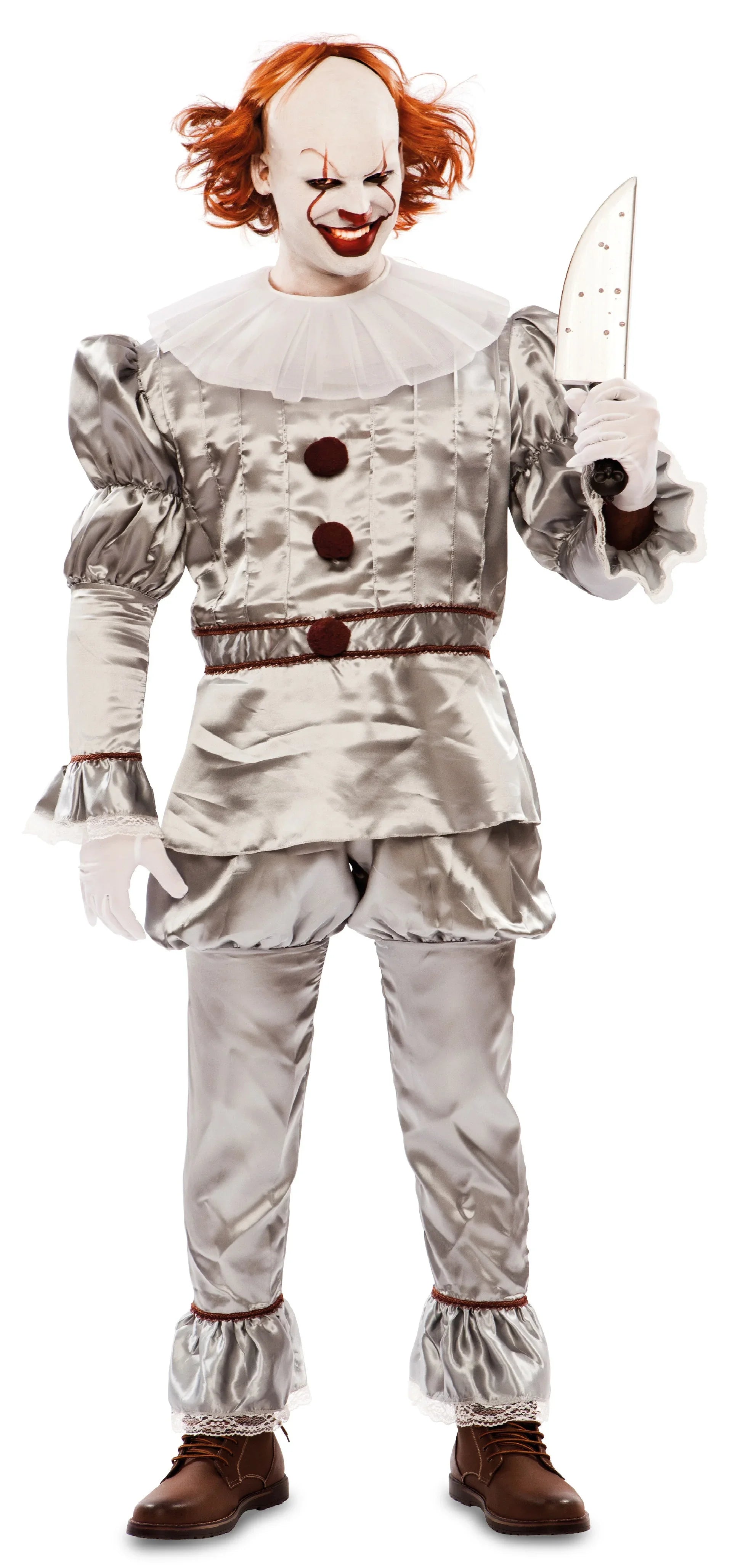 Disfraz de Payaso Diabólico Penny para Adulto Pennywise EuroCarnavales