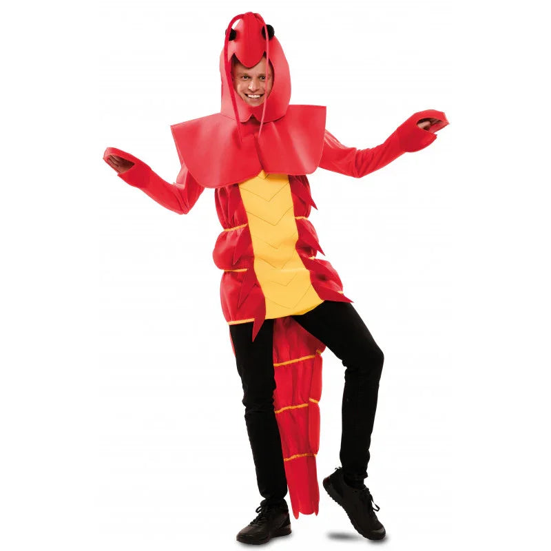 Disfraz de Langosta Tenacitas para Adulto Peces y Animales Marinos EuroCarnavales