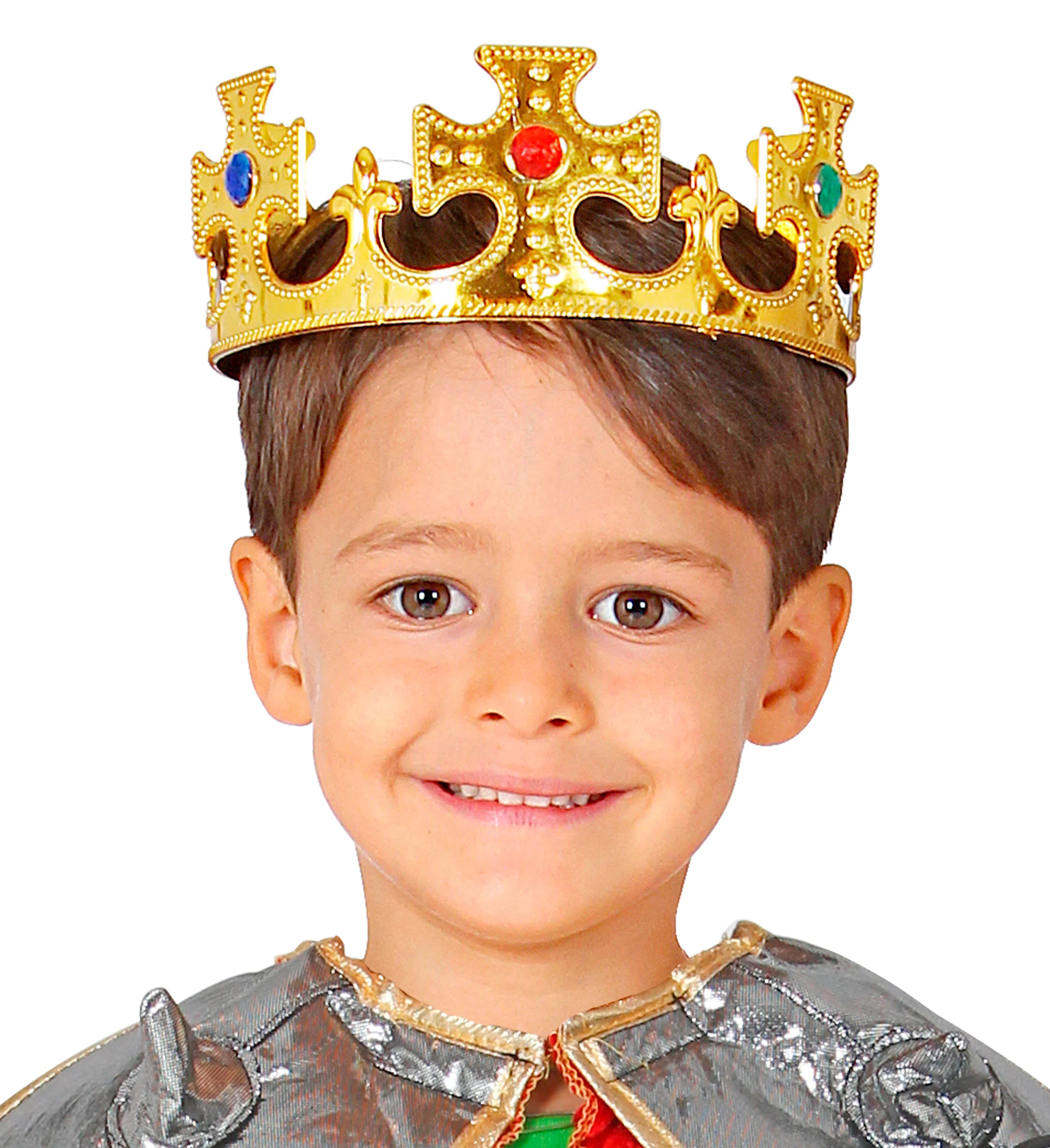 Corona Dorada de Rey con Pedrería Coronas y Tiaras Widmann