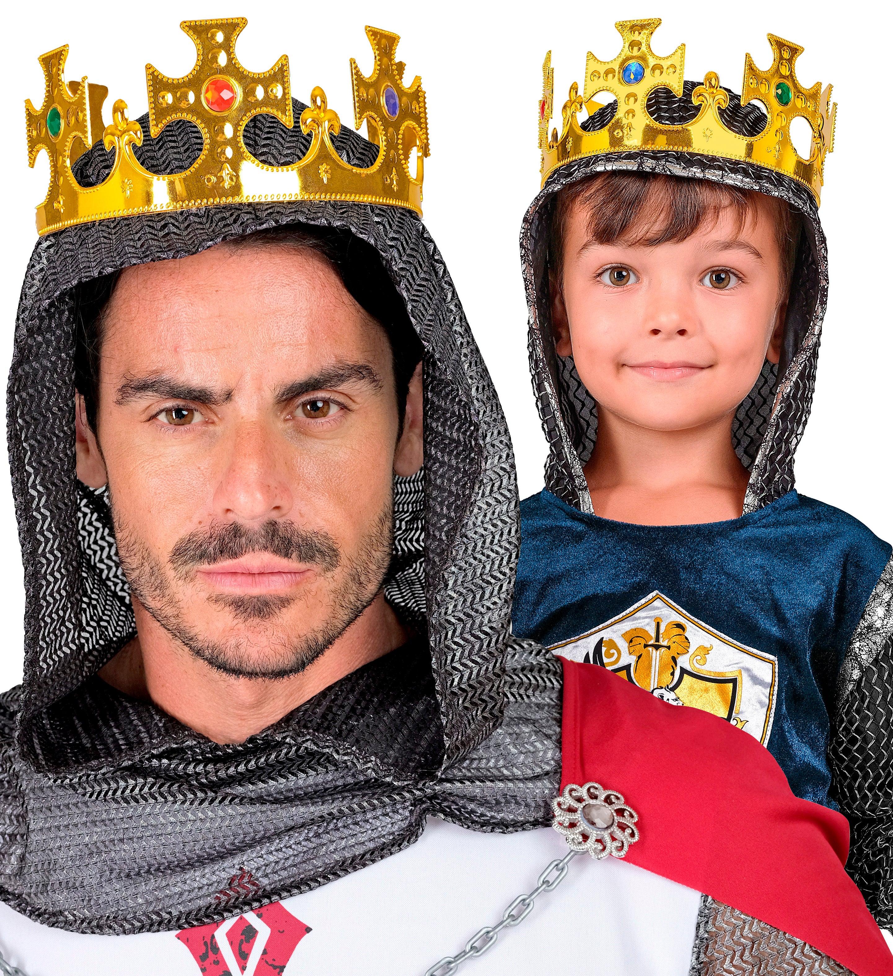 Corona Dorada de Rey con Pedrería Coronas y Tiaras Widmann