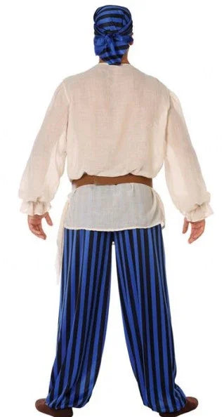 Disfraz de Pirata Azul para Hombre Piratas Atosa