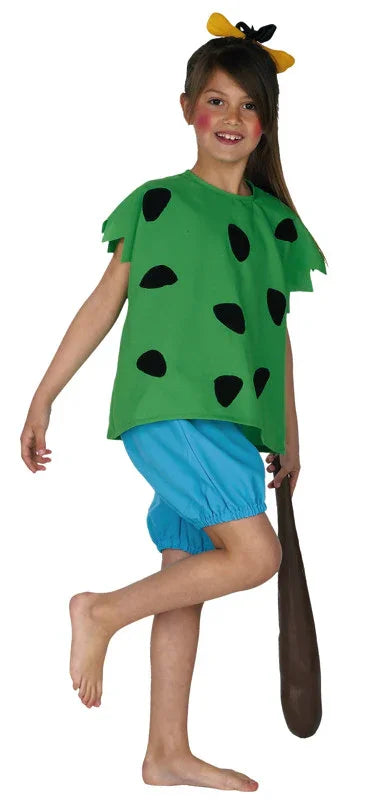 Disfraz de Pebbles Picapiedra para Niña Los Picapiedra El Rey del Carnaval