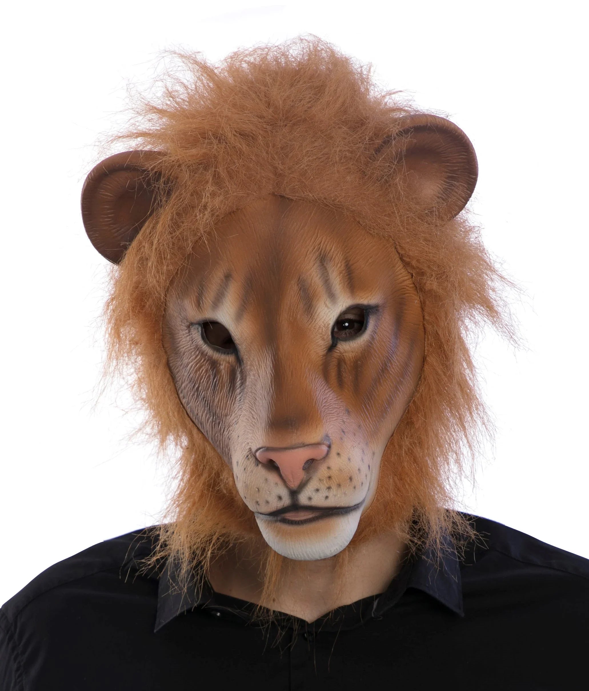 Máscara de León con Melena de Pelo León EuroCarnavales