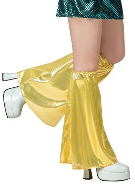 Calentadores Disco Dorados para Adulto Discotequeros Atosa