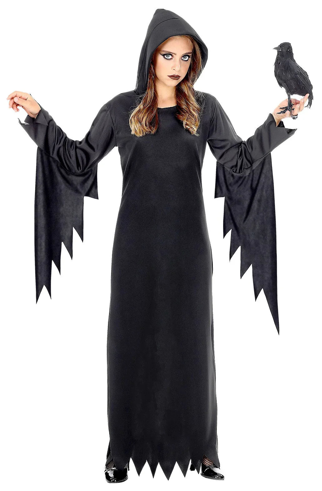 Disfraz de La Muerte con Túnica Negra infantil La Muerte Widmann