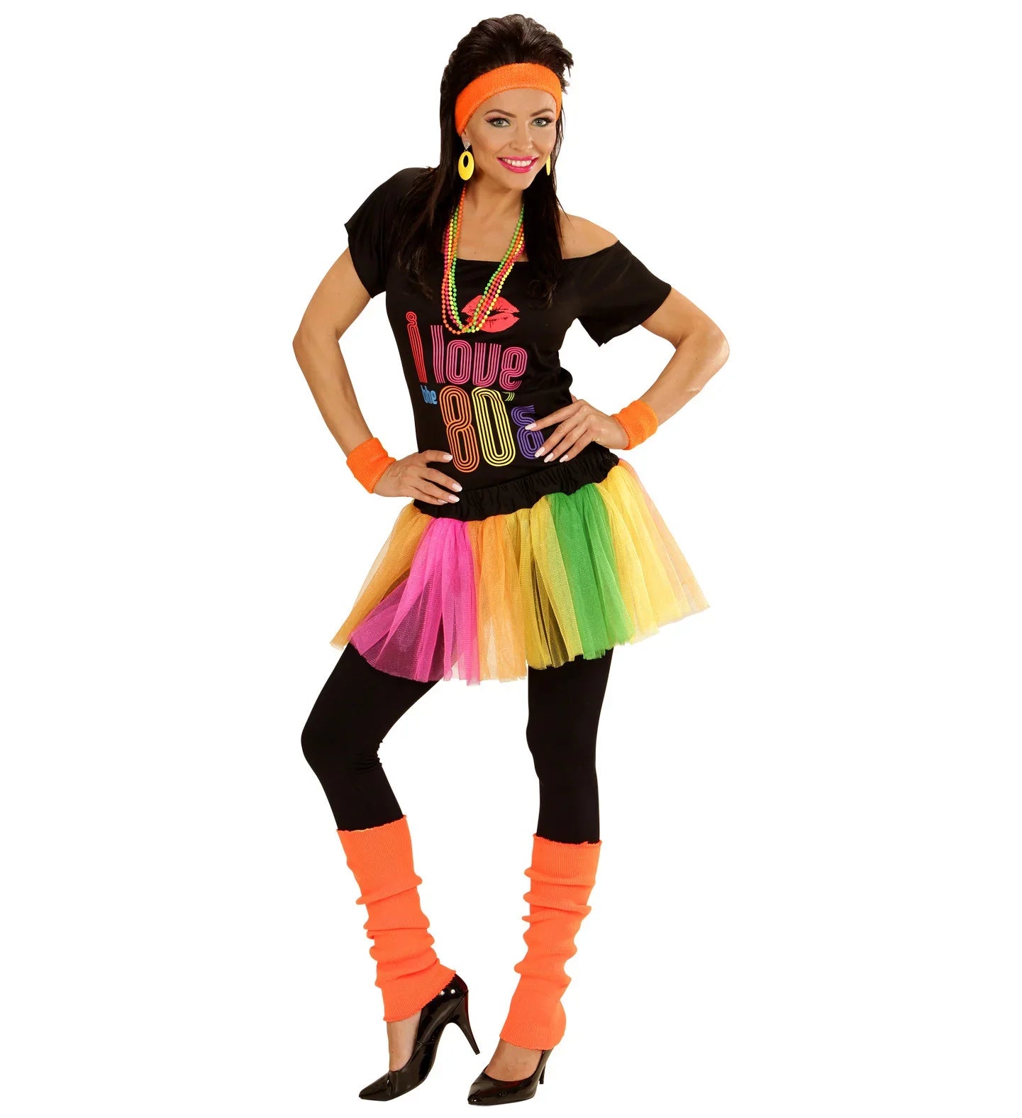 Calentadores Neón Años 80 en Colores Años 80 Widmann