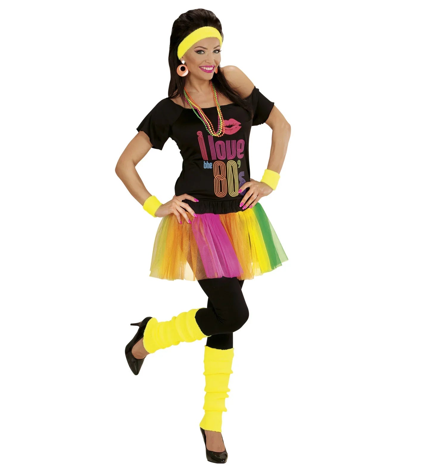 Calentadores Neón Años 80 en Colores Años 80 Widmann