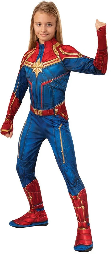 Disfraz de Capitana Marvel para Niña Marvel Rubies