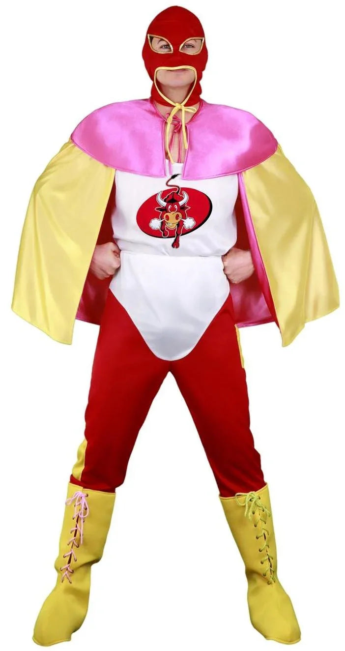 Disfraz de Capitán Salami para Hombre Despedidas Soltero/a Kimokawaii