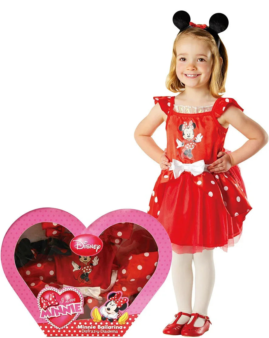 Disfraz de Minnie Mouse para Niña en Caja Mickey Mouse & Minnie Mouse Rubies
