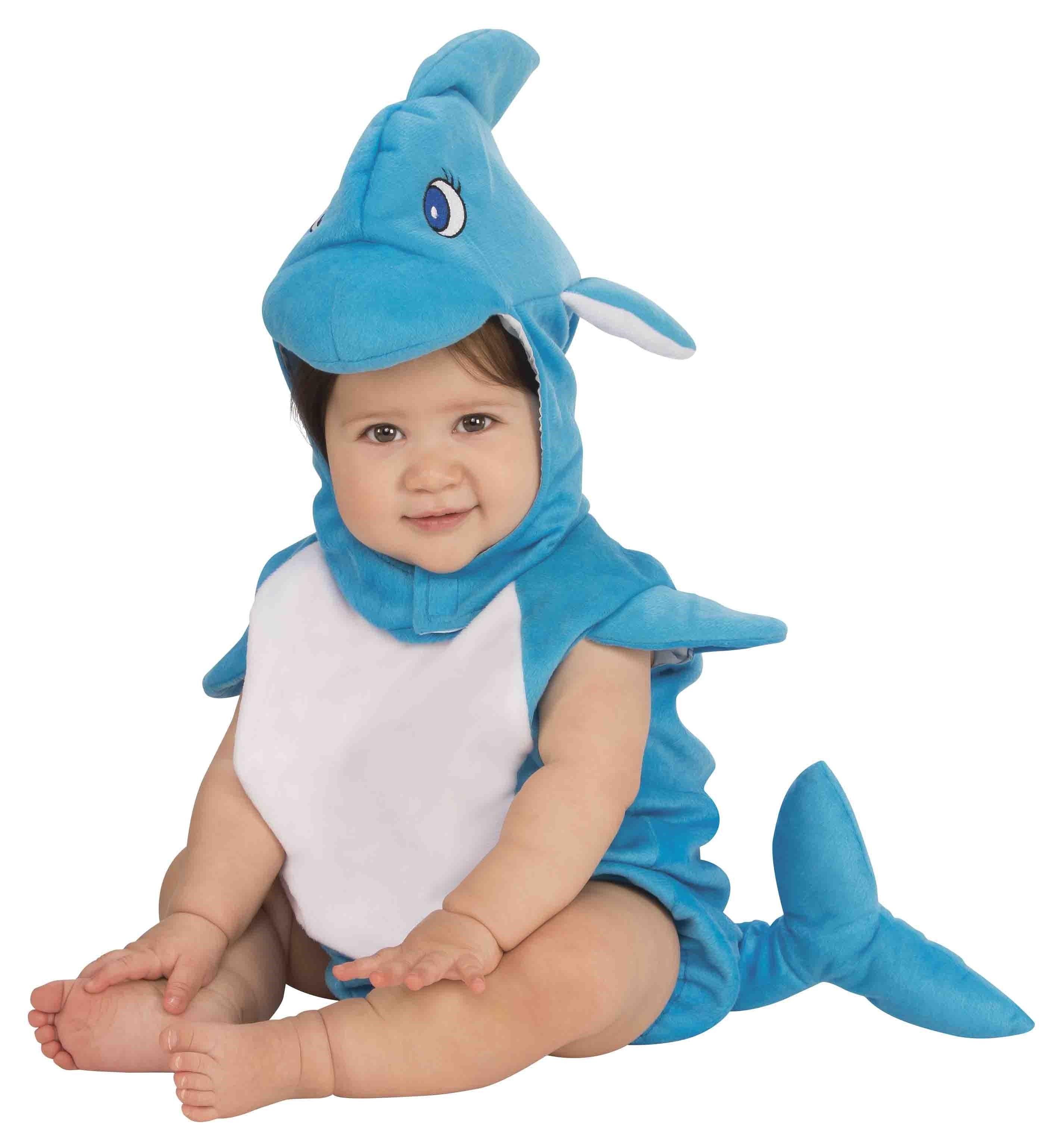 Disfraz de Delfín para Bebé Peces y Animales Marinos Rubies