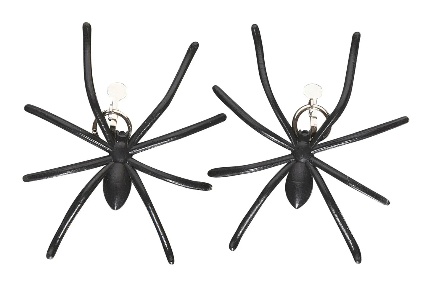 Pendientes de Araña Negra Accesorios Halloween Widmann