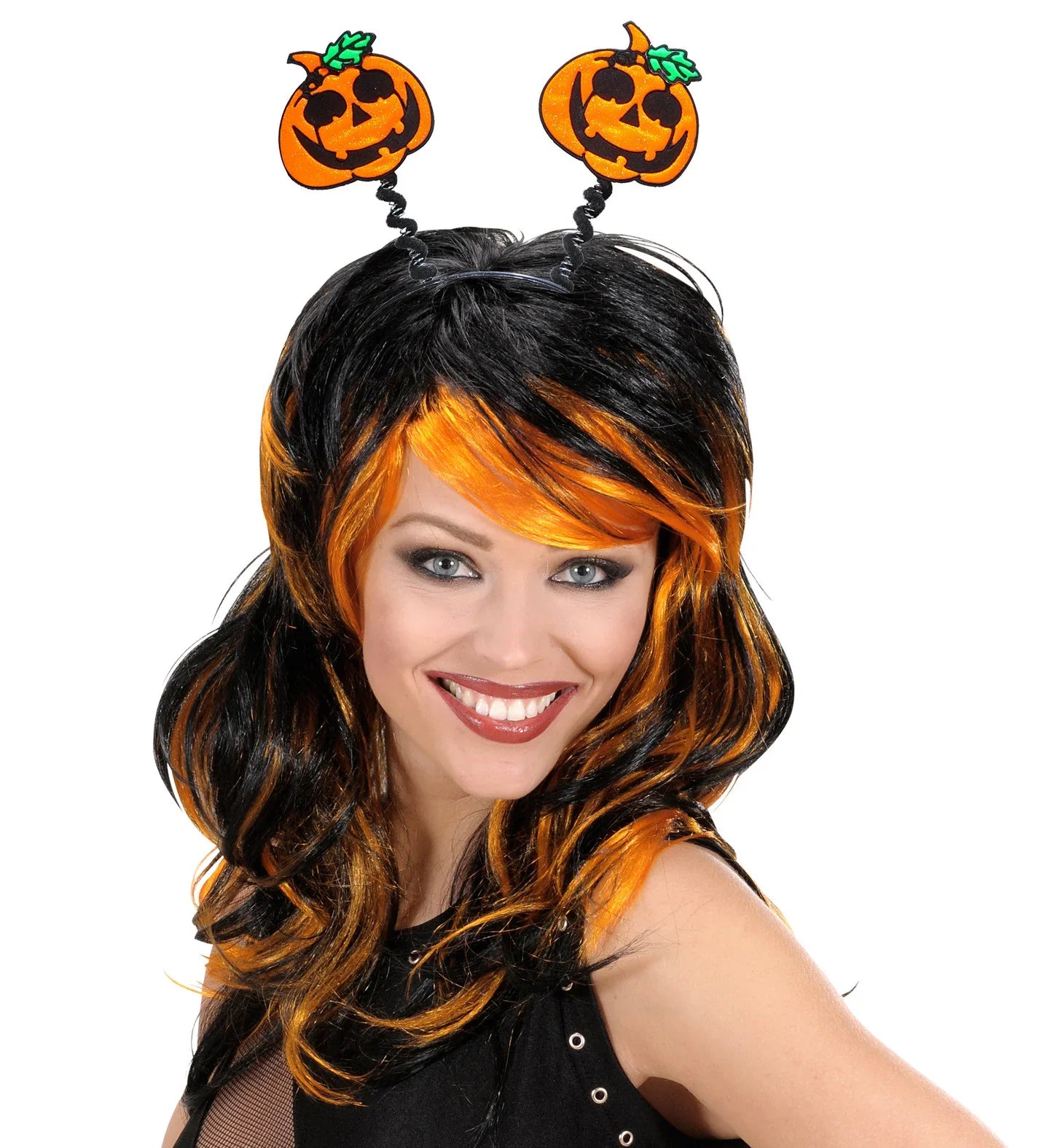 Diadema con Antenas de Calabazas Reflectantes Calabaza Widmann
