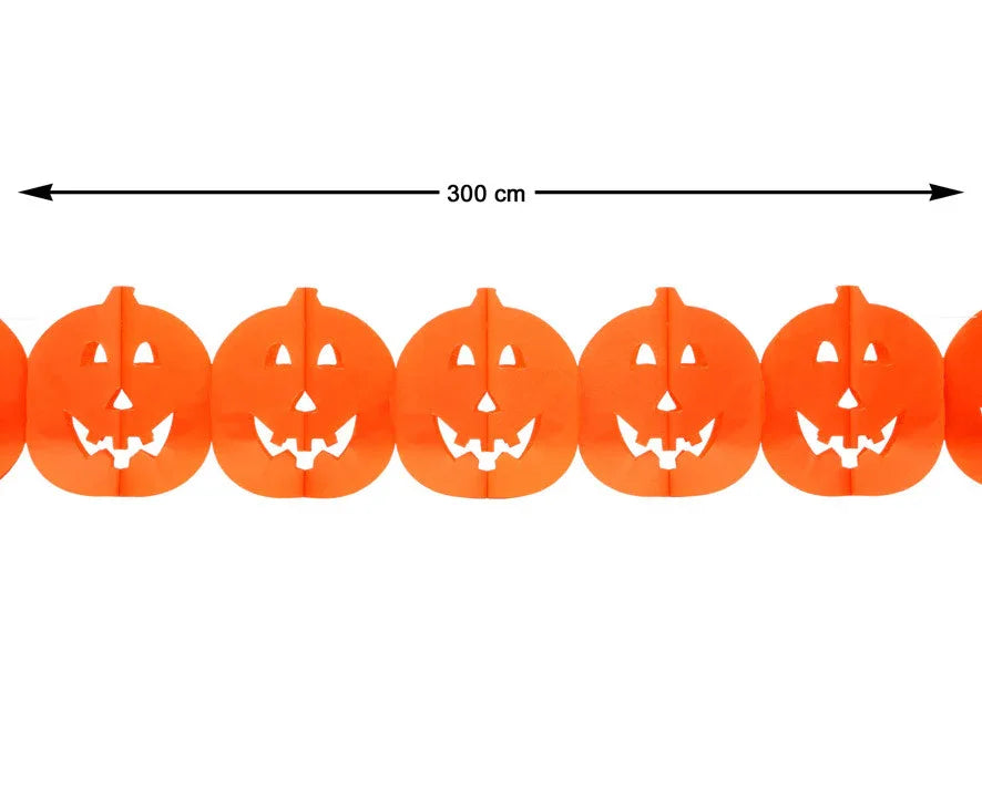 Guirnalda de Calabazas de Halloween Halloween Atosa