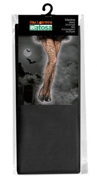 Pantys con Forma de Tela de Araña y Calaveras Accesorios Halloween Atosa