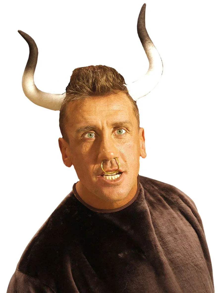 Diadema con Cuernos de Toro Bravo Vaca y Toro Widmann