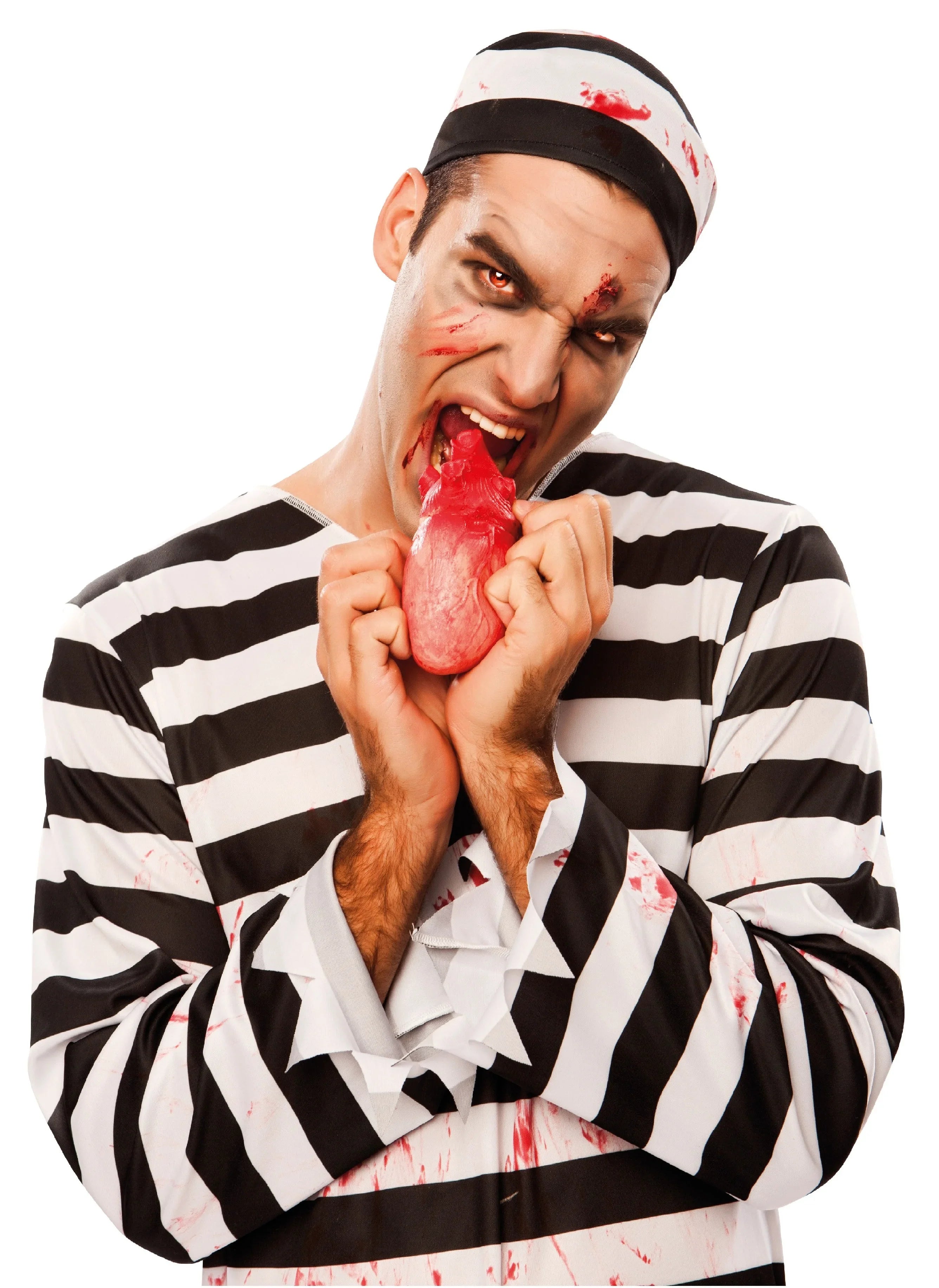 Corazón Sangriento de Látex Decoración Halloween EuroCarnavales