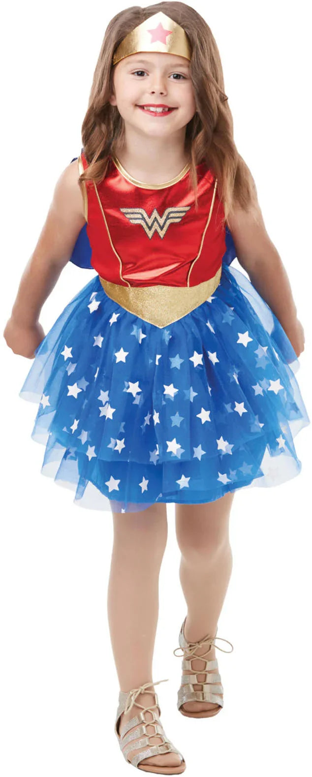 Disfraz de Wonder Woman con Tutú para Niña Wonder Woman Rubies