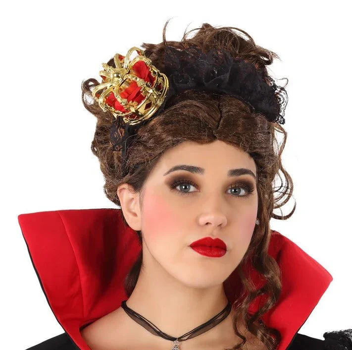 Diadema con Corona de Reina de Corazones Coronas y Tiaras Atosa