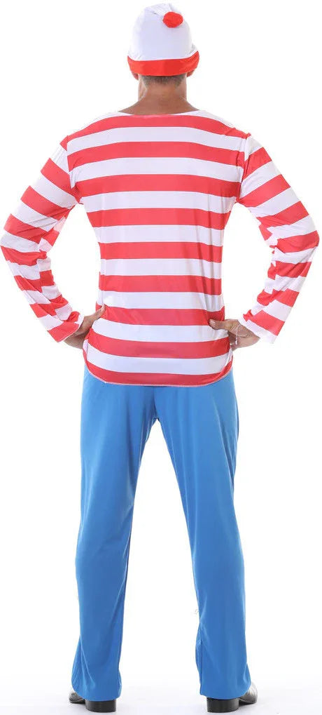 Disfraz de Wally Excursionista para Adulto Cuentos y Dibujos Animados Guirca
