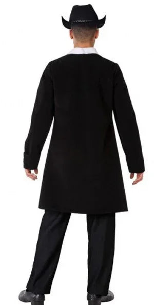 Disfraz de Sheriff Negro para Adulto Vaquero Atosa