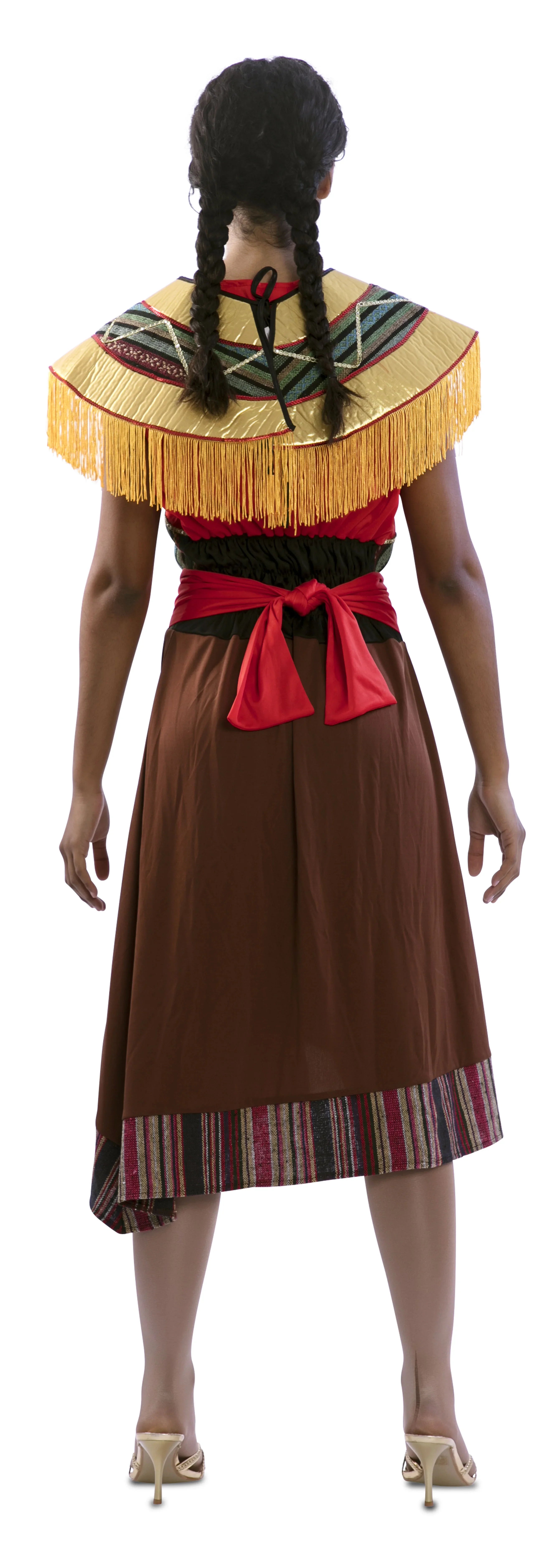 Disfraz de Azteca Tribu para Mujer Adultos EuroCarnavales