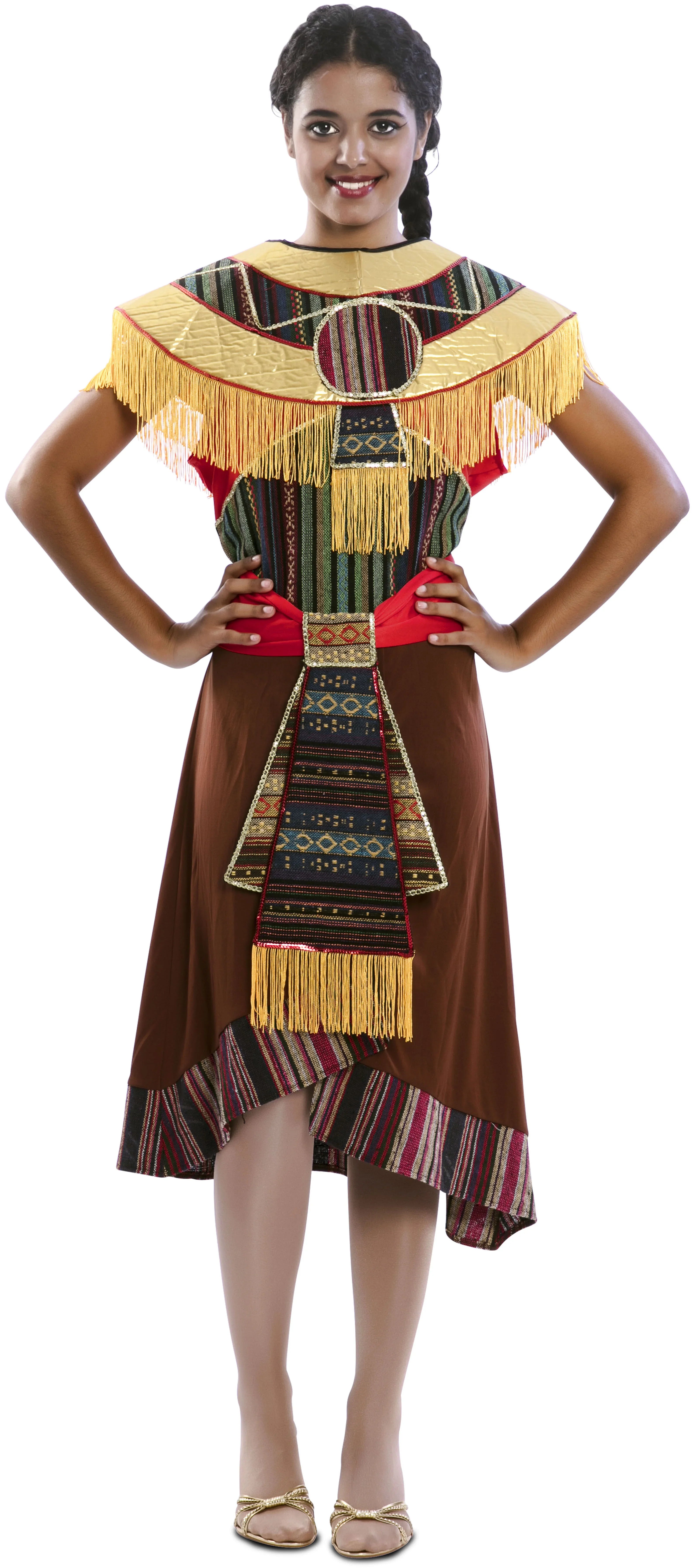 Disfraz de Azteca Tribu para Mujer Adultos EuroCarnavales
