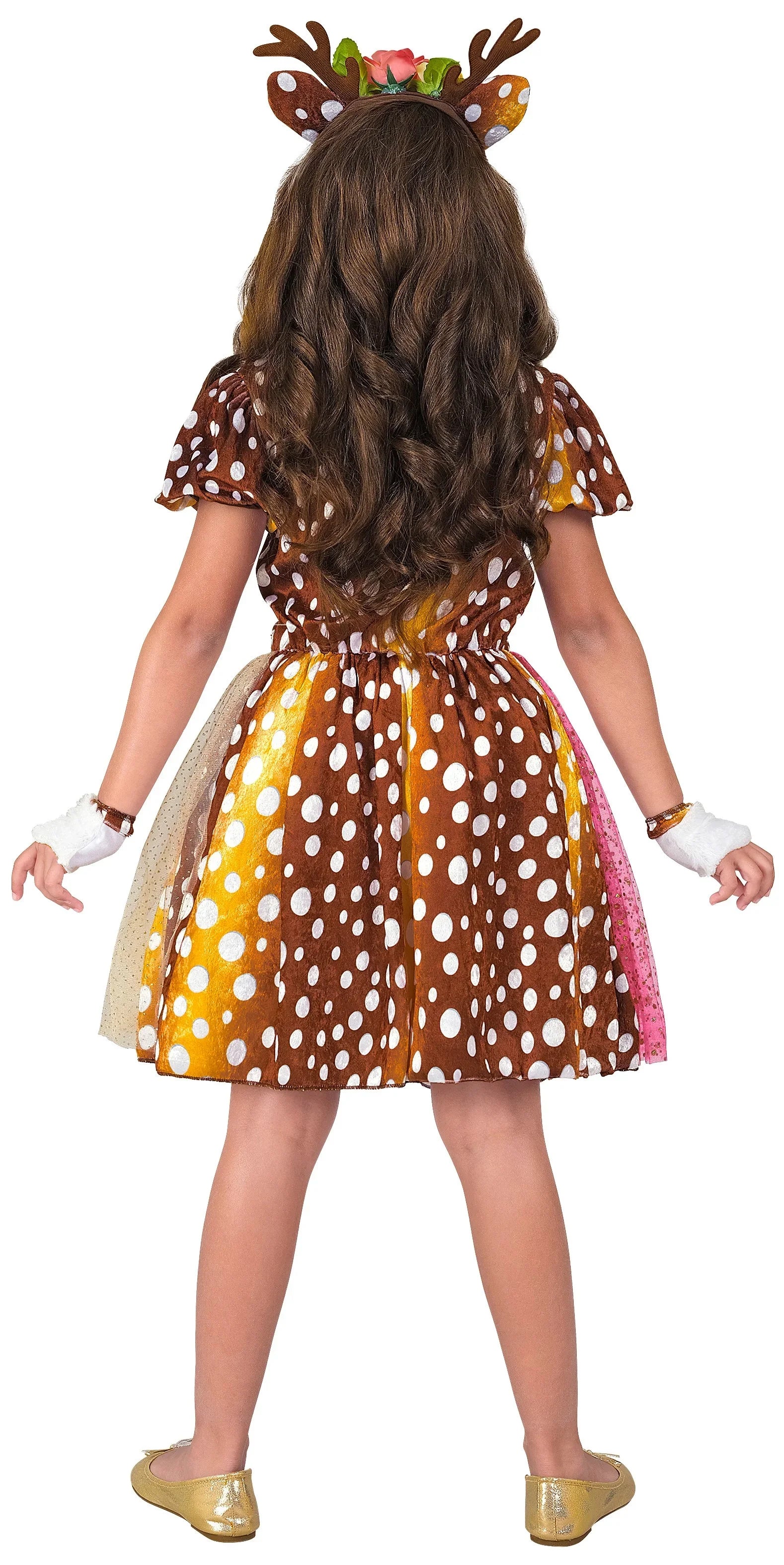 Disfraz de Reno Floral para Niña Renos Widmann