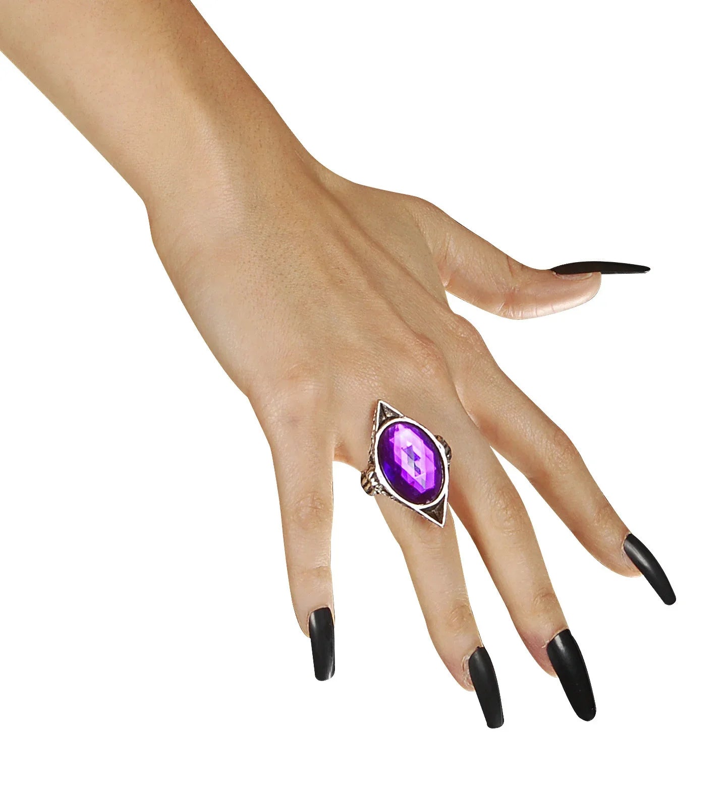 Anillo Gótico con Piedra Morada COMPLEMENTOS Widmann