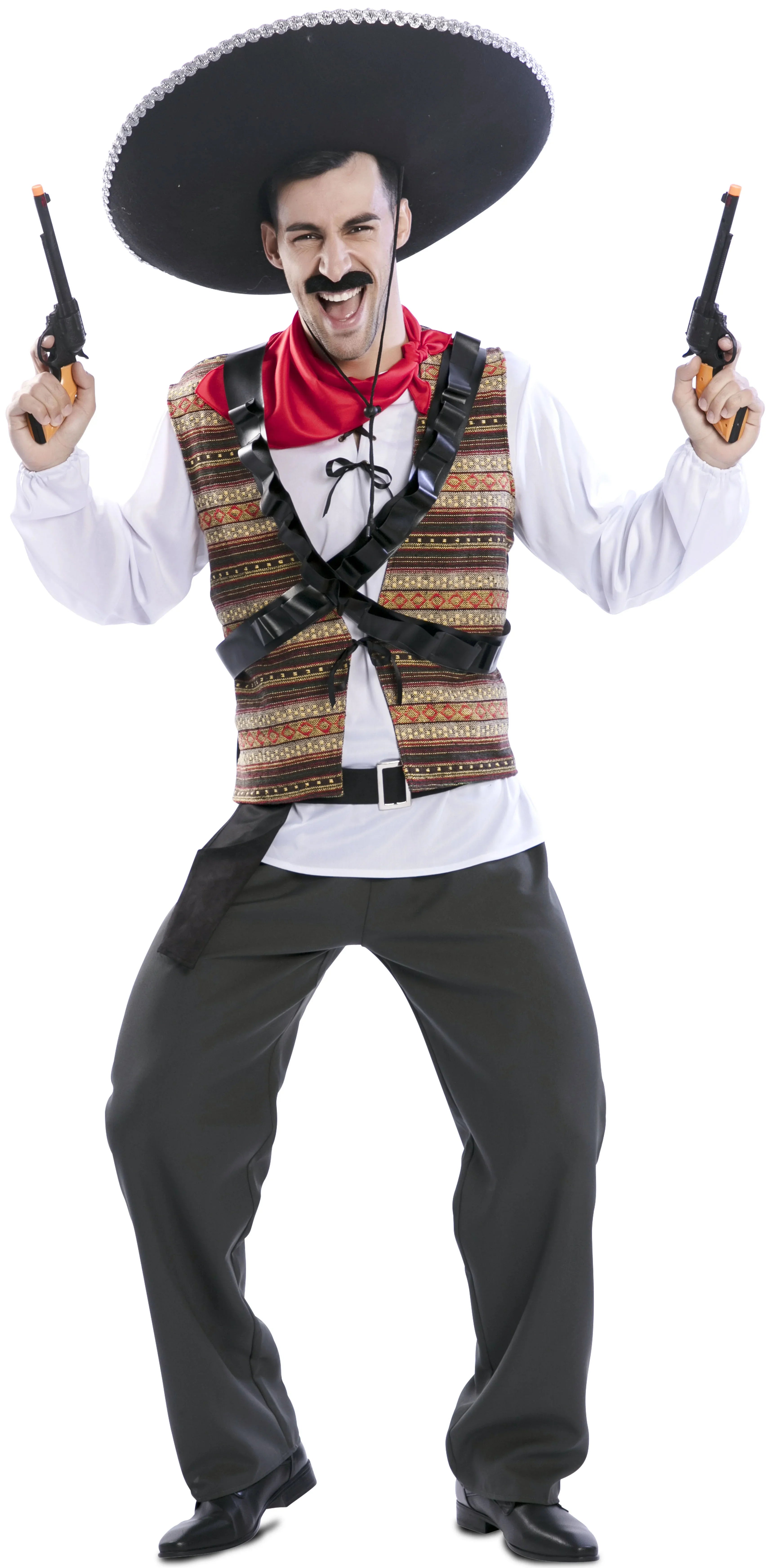 Disfraz de Pancho Villa para Adulto Mexicanos EuroCarnavales