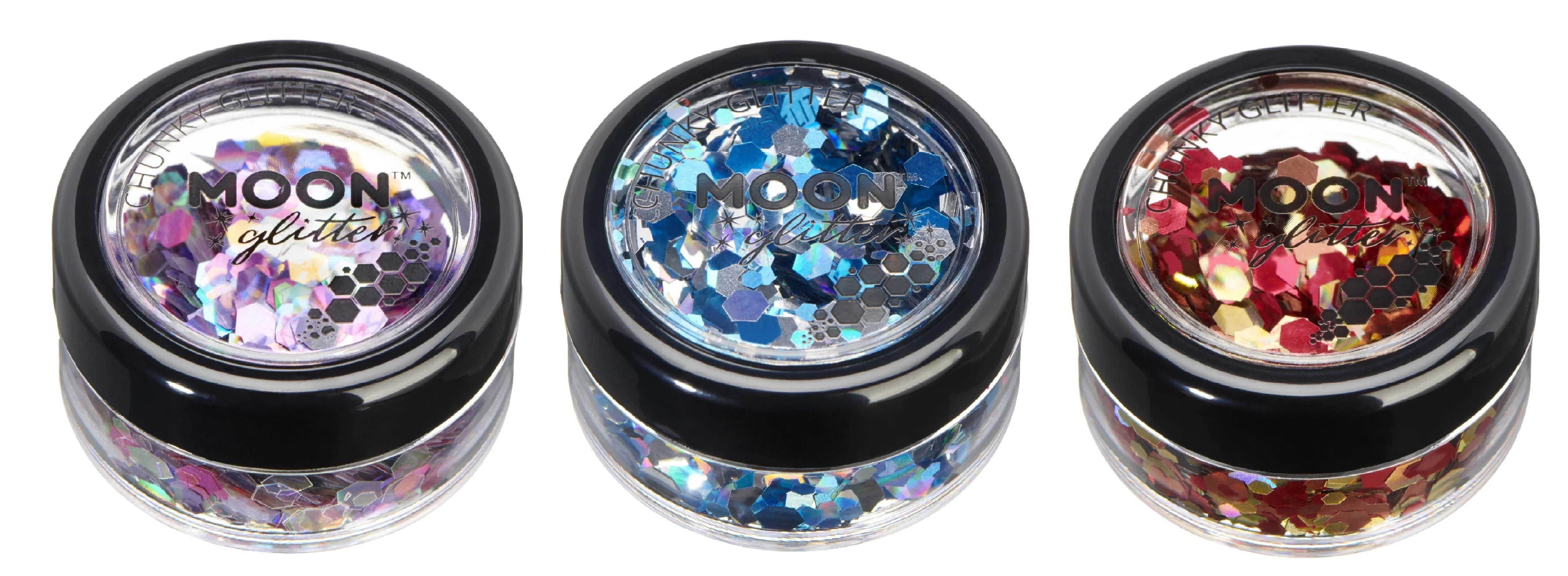 Purpurina Grande en Diferentes Mezclas de Colores Purpurina y Escarcha Smiffys