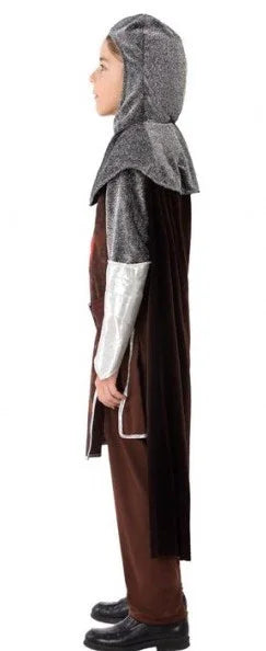 Disfraz de Caballero Medieval Cruzado para Niño Caballeros y Cruzados Medievales Atosa