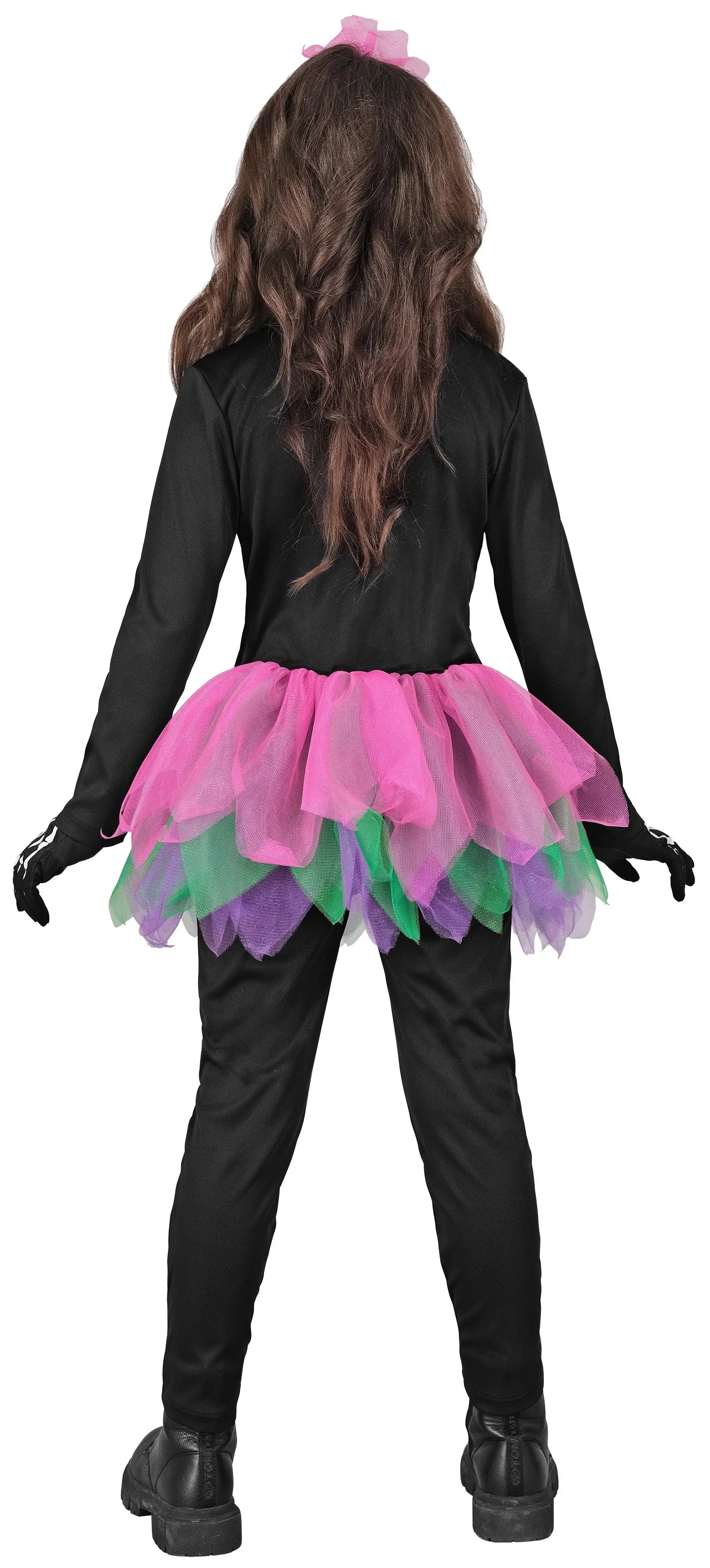 Disfraz de Esqueleto con Tutú Multicolor para Niña Esqueletos Widmann