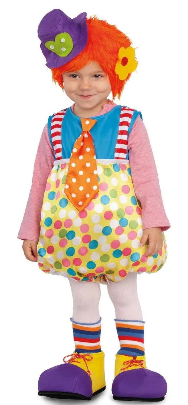Disfraz de Payaso con Zapatos para Bebé Payaso Viving