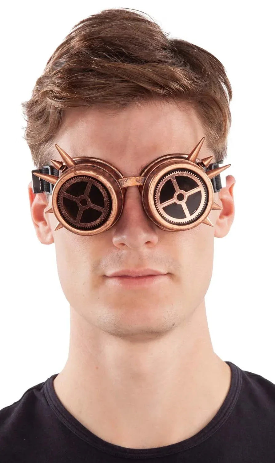 Gafas Steampunk con Pinchos y Engranajes Steampunk Viving