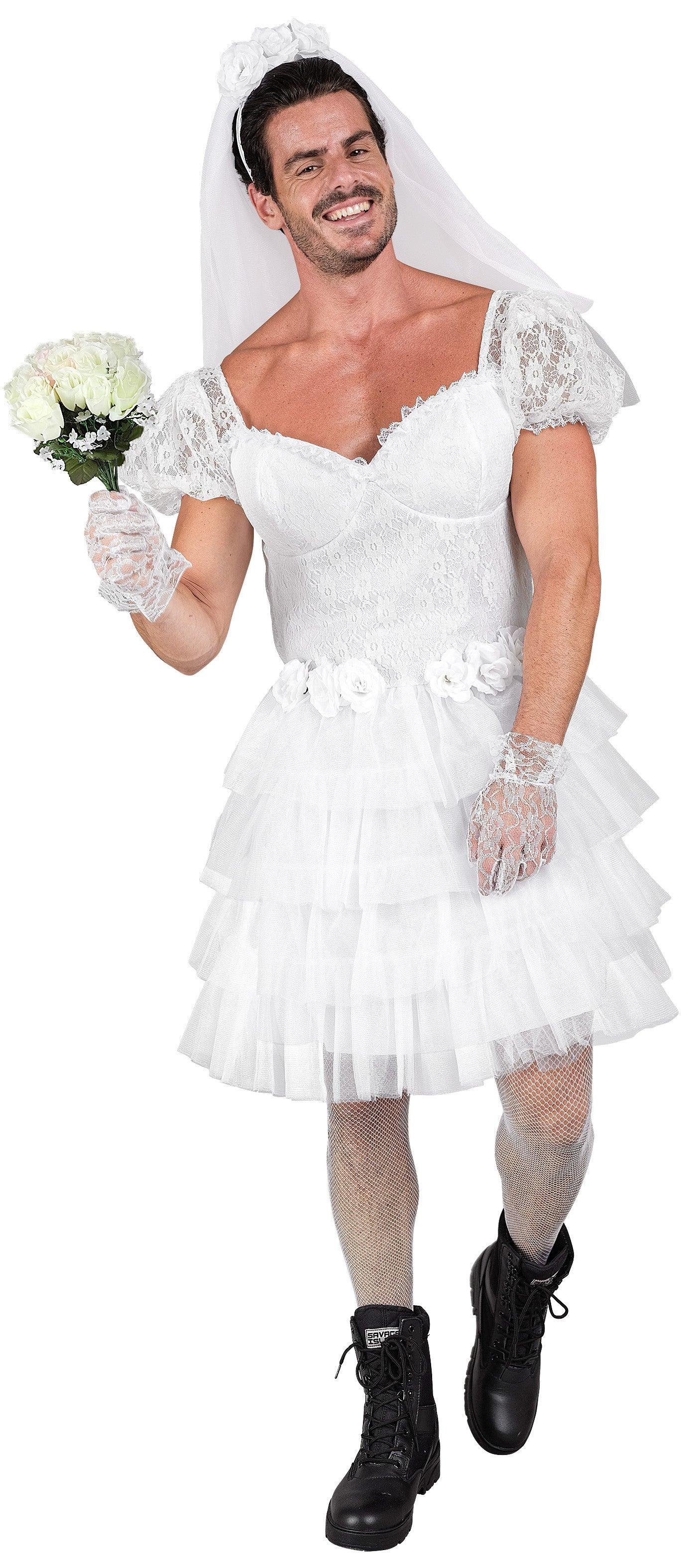 Disfraz de Novia Coqueta para Hombre Novias Widmann