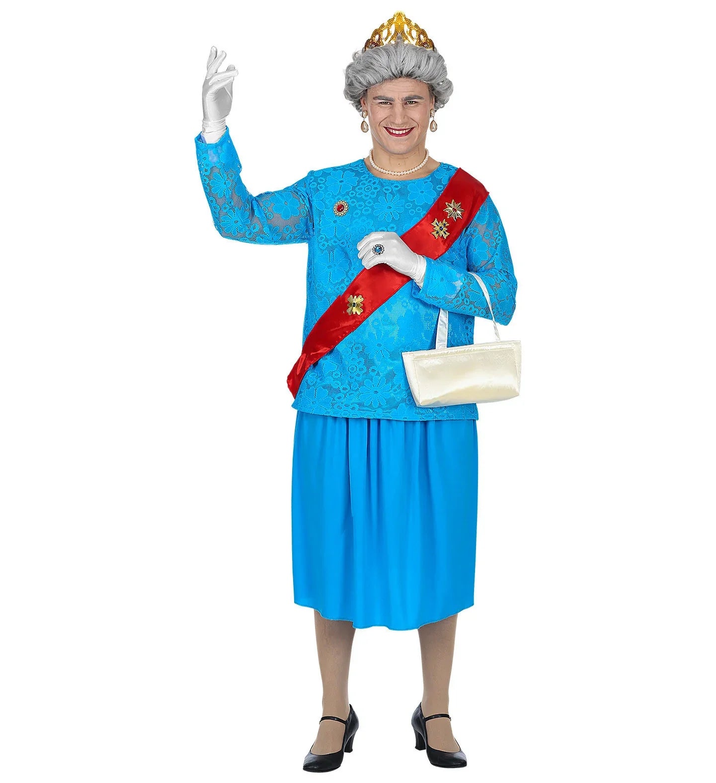 Disfraz de La Reina de Inglaterra para Adulto Disfraces Originales Widmann