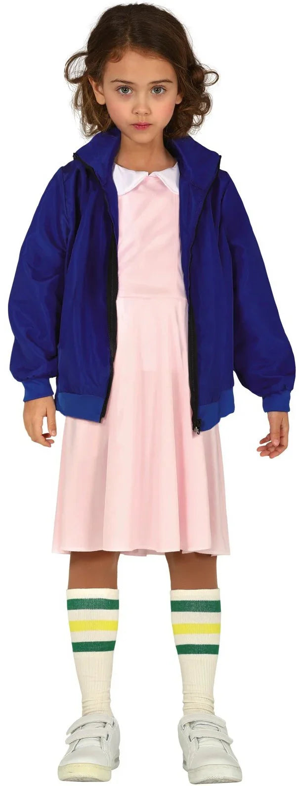 Disfraz de Eleven Stranger Things para Niña Cine y TV Guirca