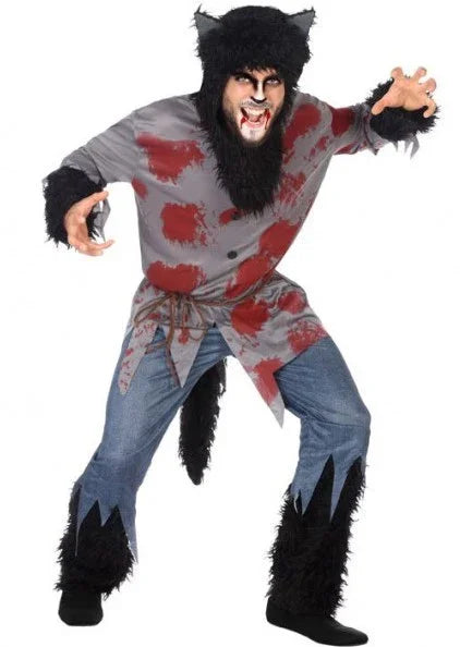 Disfraz de Hombre Lobo Sangriento para Adulto Hombres Lobo Atosa