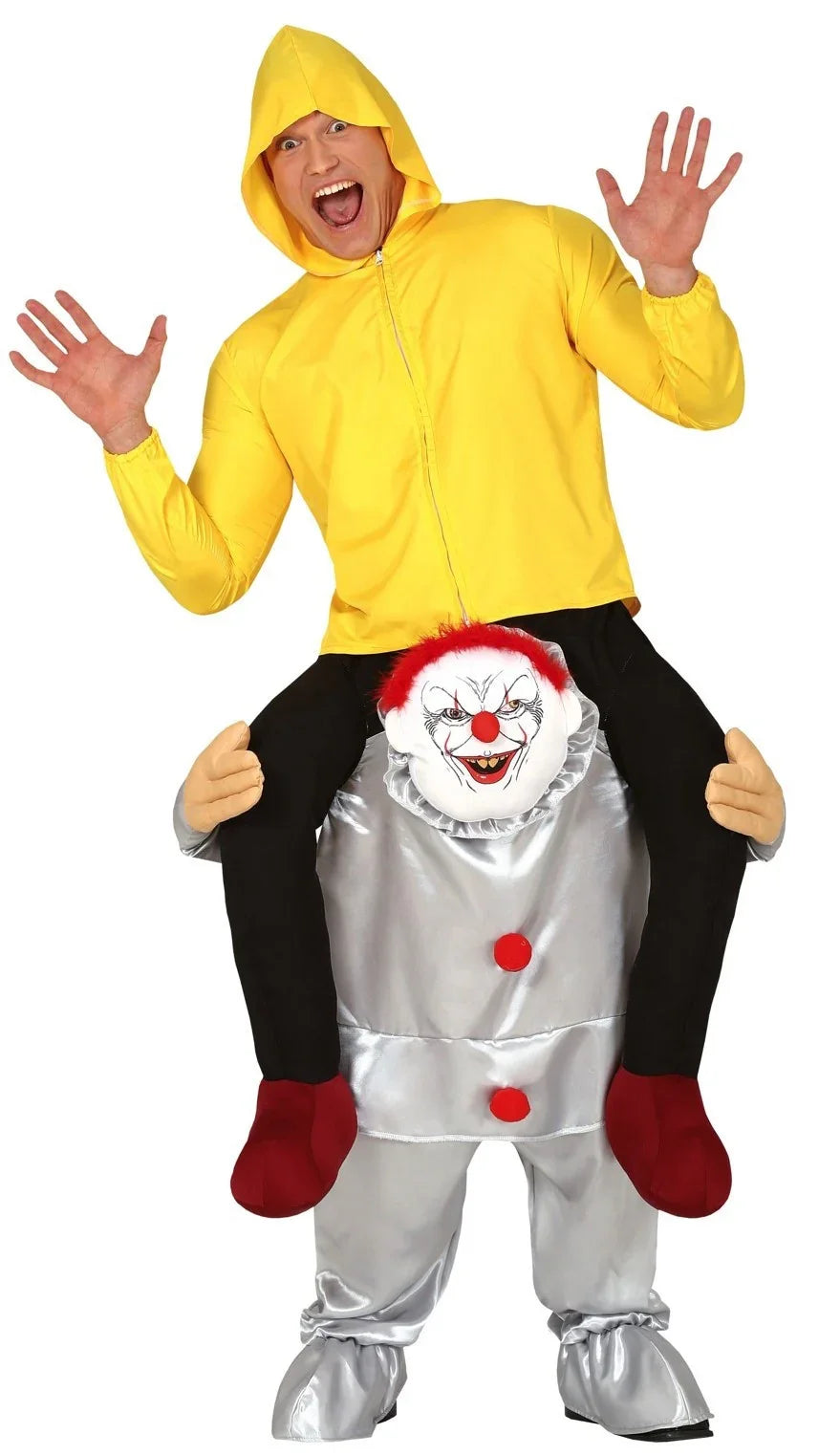 Disfraz a Hombros del Payaso Penny para Adulto Pennywise Guirca